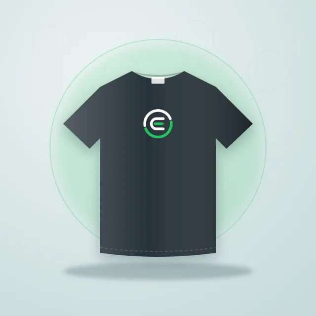 Ellis Signature Heavyweight Tee — Back view