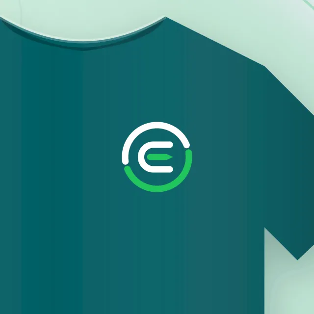 Ellis Signature Heavyweight Tee — Close-up
